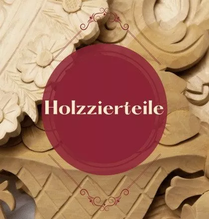 Holzzierteile