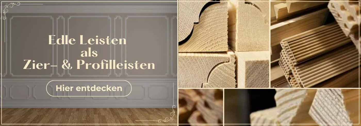 Alle Holzleisten & Messingleisten