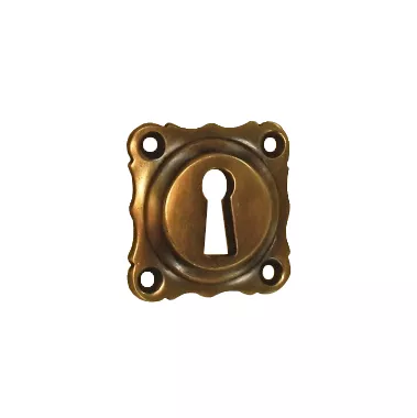 Schlsselrosette Lnge 40mm Breite 40mm