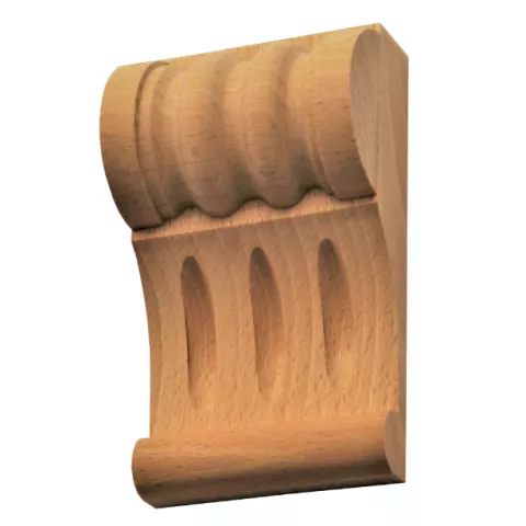 Holzauflage Buche Tanne 65 x 115mm