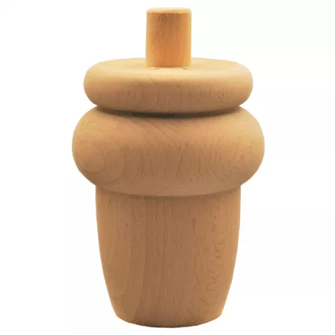 Holzfuß Durchmesser 85mm Länge 115mm