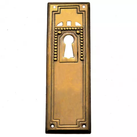 Schlüsselschild Messingblech mit 30 x 95mm