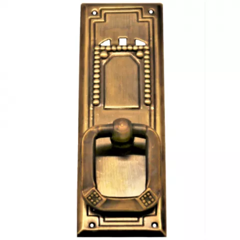 Griffschild Messingblech 28 x 82mm
