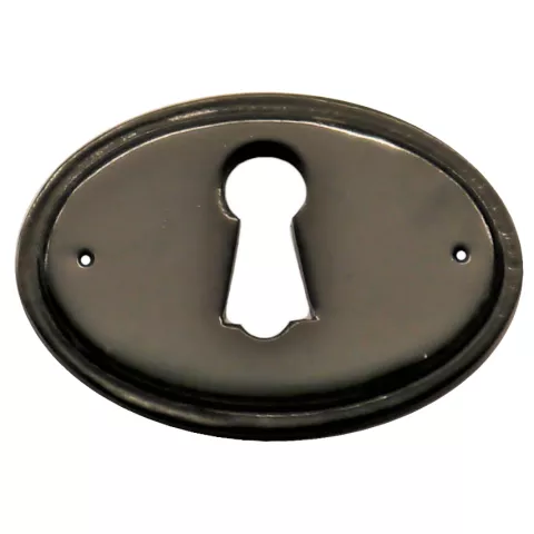 Rosette Knochen Horn in 40 x 30mm