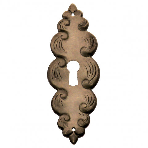 Schlüsselschild Eisen antik 33 x 95mm
