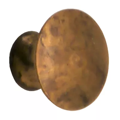 M�belknopf Messing gedreht Durchmesser 22mm