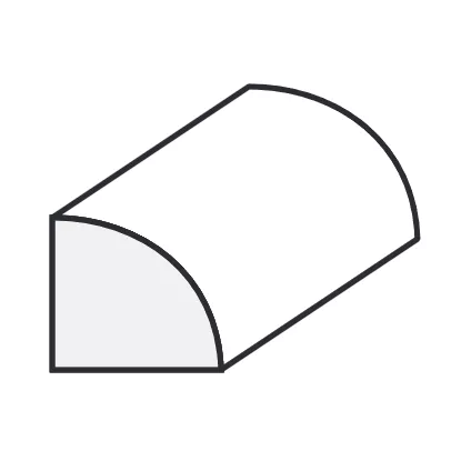 Viertelstab Fichte 8 x 8mm oder 10 x 10mm Lnge 2.40m 2.33/m