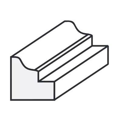 Profilleiste Kiefer Erle 10 x 10mm in Lnge 2.40m 3.47/m