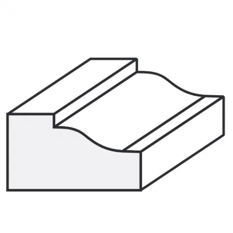 Profilleiste 10 x 20mm Kiefer Erle Länge 2.40m 3.87€/m