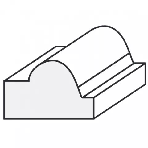 Profilleiste 20 x 13mm Kiefer Erle Lnge 2.40m 4.36/m