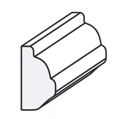 Profilleiste 15 x 8mm Erle Kiefer Lnge 2.40m 4.07/m