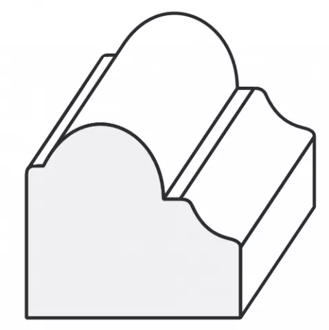 Profilleiste 20 x 23mm Lnge 2.40m Erle Kiefer 6.15/m