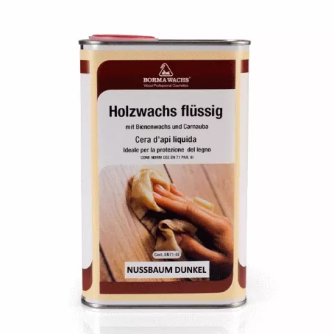 Holzwachs flssig Nussbaum dunkel 500ml 22.62/l