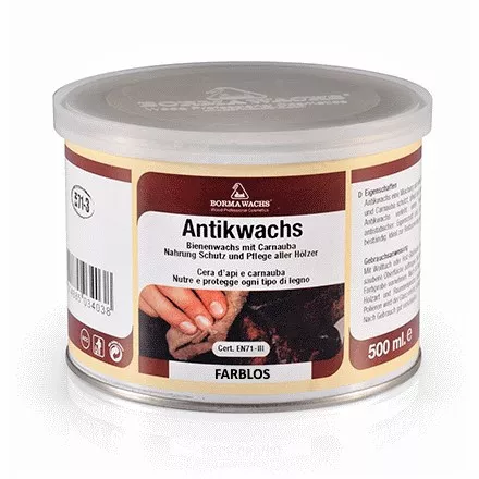 Antikwachs farblos 500ml 20.00/l