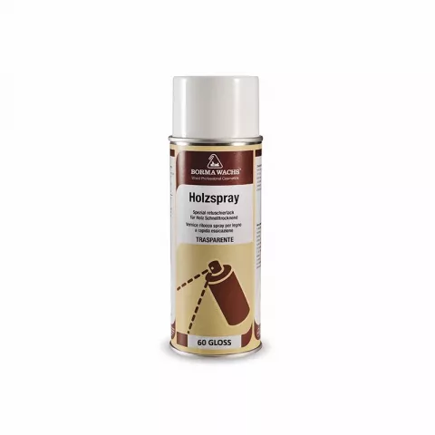 Holzspray Retuschierlack farblos 60 semi gloss 400ml 34.50/l