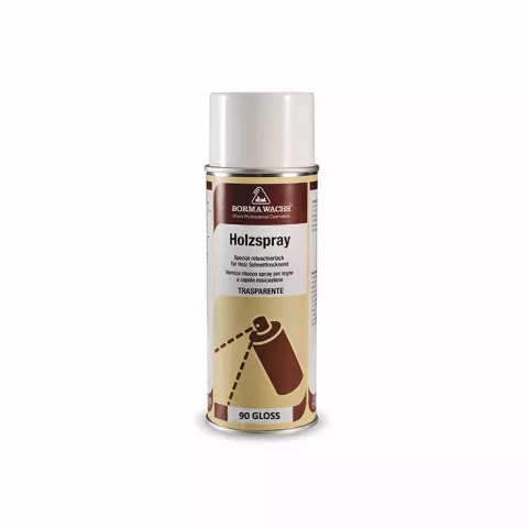 Holzspray Retuschierlack farblos 90gloss 400ml 34.50/l