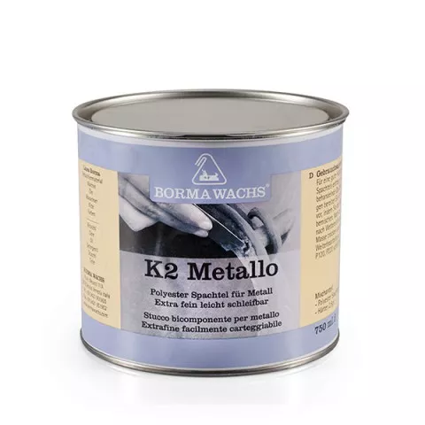 K2 Metall Spachtel Zweikomponenten Kitt 125ml 5.90/100ml