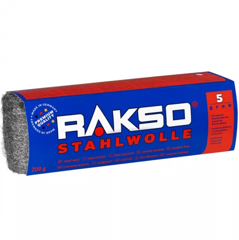 Rakso Stahlwolle Nr.5 200g 2.38/100g