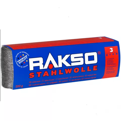 Rakso Stahlwolle Nr.3 200g 2.38/100g