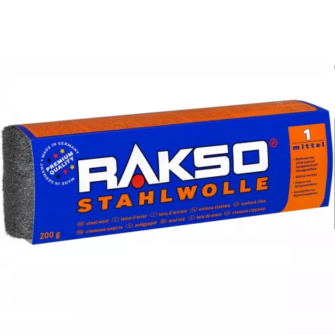 Rakso Stahlwolle Nr.1 200g 2.45/100g