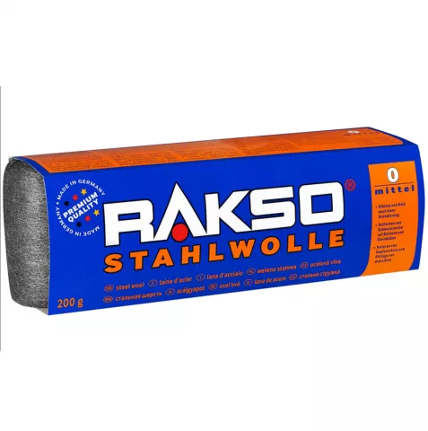 Rakso Stahlwolle Nr.0 200g 2.68/100g