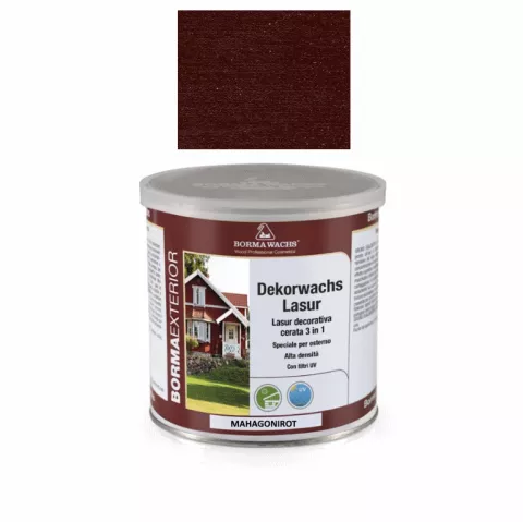 Dekorwachs Lasur Mahagoni rot 128 37.76/l