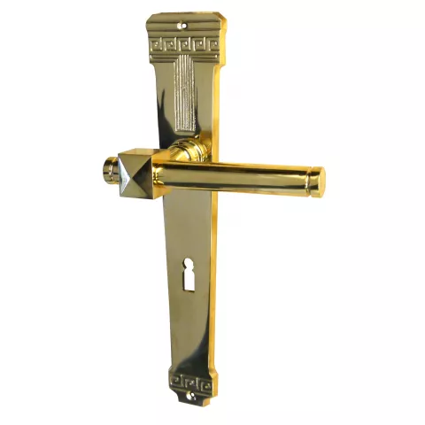 Drückergarnitur Zimmertür Jugendstil BB PZ 72mm