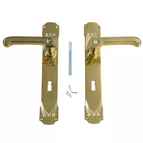 Drückergarnitur Wohnungstür Set BB72mm WC 78mm PZ 72mm