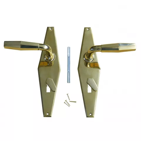 Drckergarnitur Zimmertr Set BB72mm WC 78mm PZ 72mm