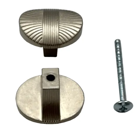 Mbelknopf 30x35mm Nickel matt