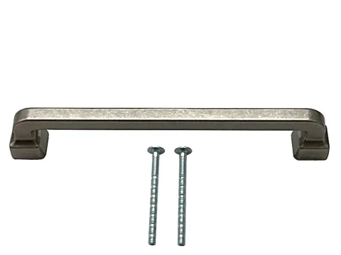 Mbelgriff 180x30mm altverzinnt grau-silber