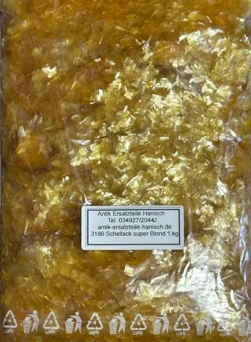 Bltterschellack transparent 1kg