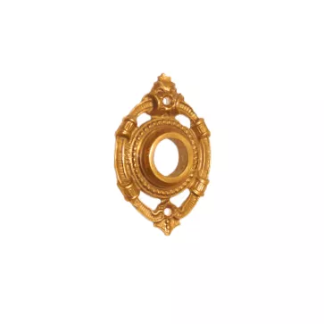 Drückerrosette Länge 80 mm Breite 53 mm