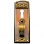 Griffschild mit Schlsselloch Messingblech 28 x 83mm