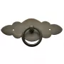 Griffschild mit Ringgriff Eisen antik 90 x 35mm