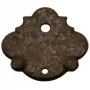 Rosette Eisen antik 45 x 42mm