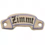 Schild Zimt Porzellan 46 x 15mm