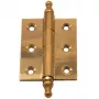 Scharnier Messing Gesamtl�nge 80mm Rollenl�nge 50mm