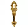 Griff mit Schlsselloch Messingguss 20 x 80mm