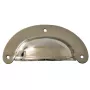 Muschelgriff vernickelt 85 x 38mm