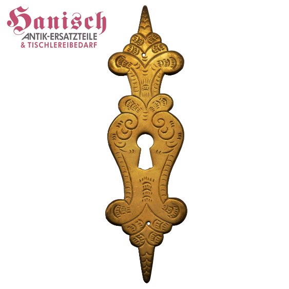 Möbelbeschlag Messingblech Eisen antik kaufen | 2311