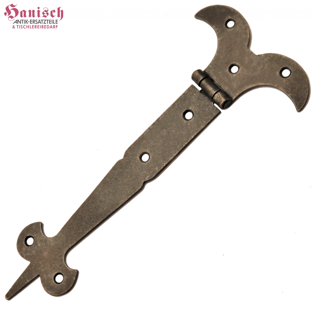 Merriway Türscharnier 84x110mm - Schwarz Antik 2 Stück