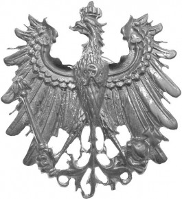 22624: Zierteil fr Uhren, Messing-Guss, 70 x 75 mm