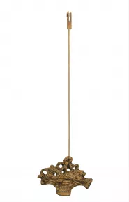 Uhrenpendel Messingguss 65 x 220mm