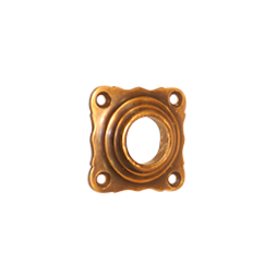 Drckerrosette Lnge 40 mm Breite 40 mm