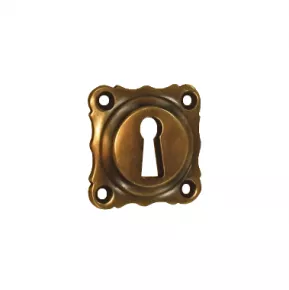 Schlsselrosette Lnge 40mm Breite 40mm