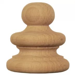 Uhrenturm halbiert Buche Durchmesser 55mm Hhe 60mm