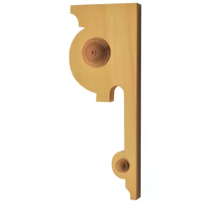 Konsole aus Linde Tanne 100 x 260mm