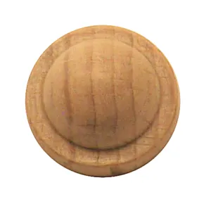 Holzrosette Tanne Durchmesser 15mm