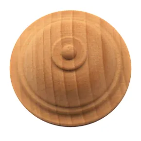 Holzrosette Tanne Buche Eiche Durchmesser 40mm